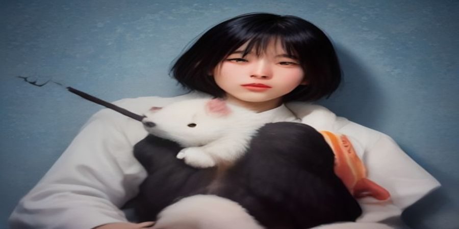91.tv高清视频平台数据看板截图风插画，砖红色主题界面展示多个视频缩略图网格、播放量统计、画质切换面板与搜索框，专业媒体门户视觉风格